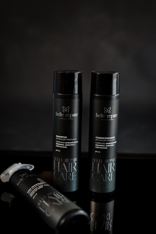 Shampoo, Condicionador e Desembaraçante Belle Repair